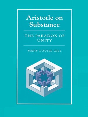 cover image of Aristotle on Substance